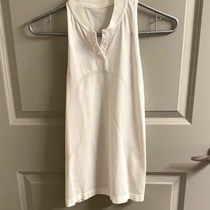 White Lululemon Tennis/Golf Top